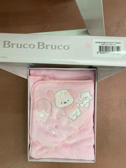 ACCAPPATOIO ROSA TRIANG. SPUGNA